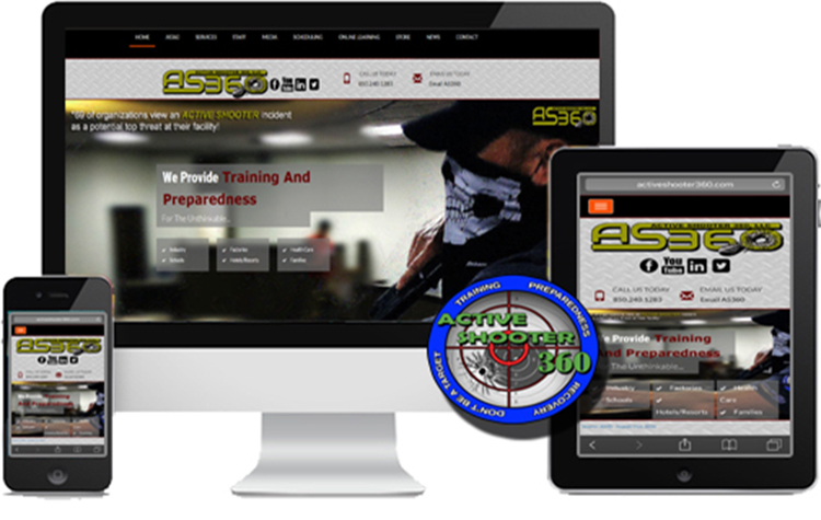 custom logo designed by RGC Media, Inc.